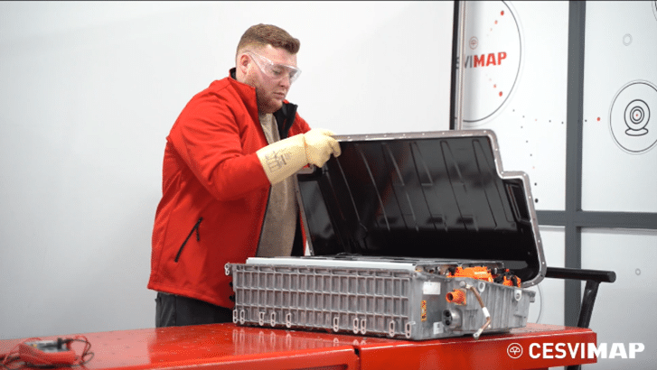 Reparación de Baterías de BEV y PHEV
