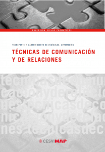 tecnicas de comunicacion y de relaciones tecnicas de comunicacion y de relaciones
