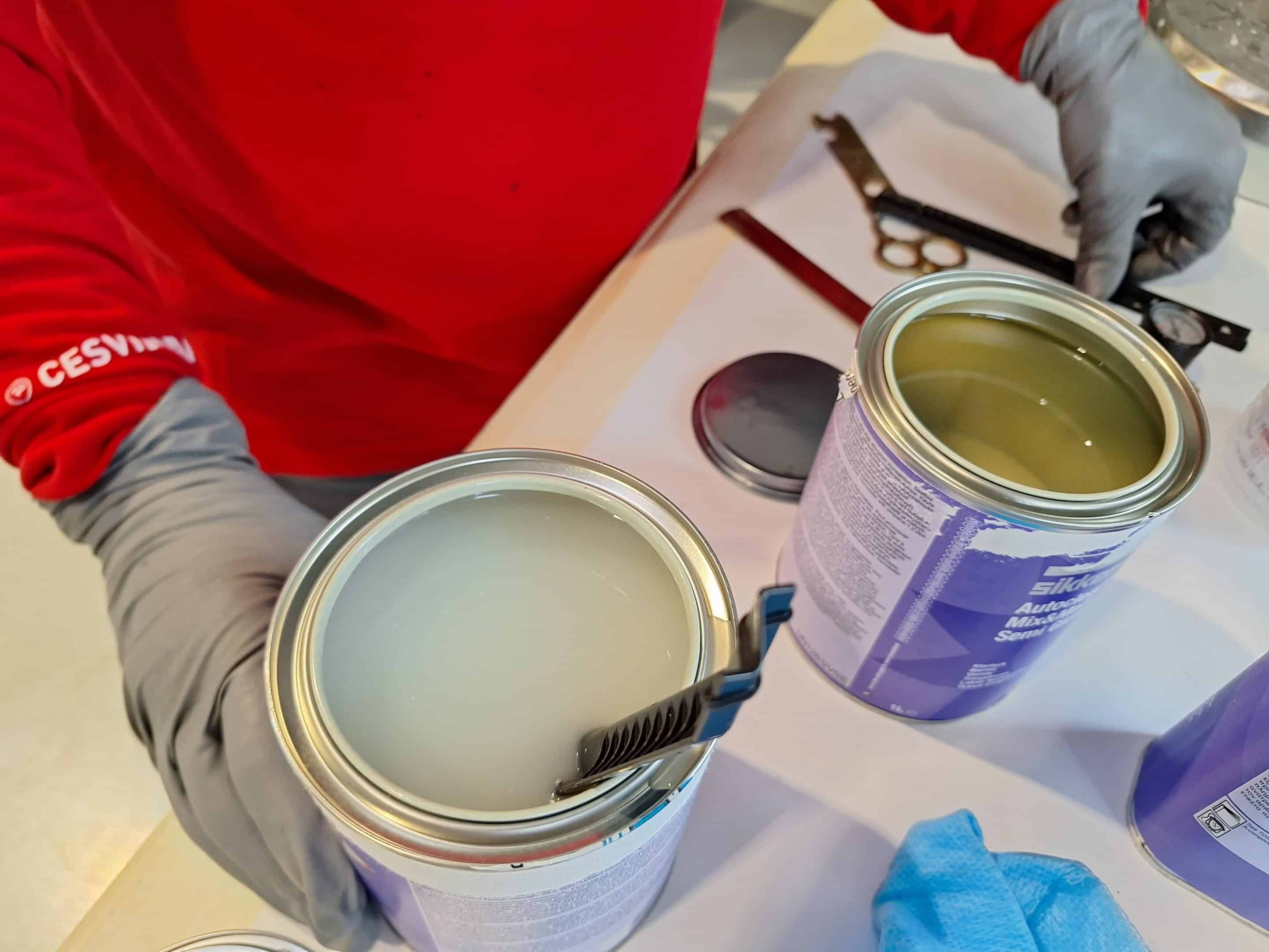 Tecnología de dos barnices mate