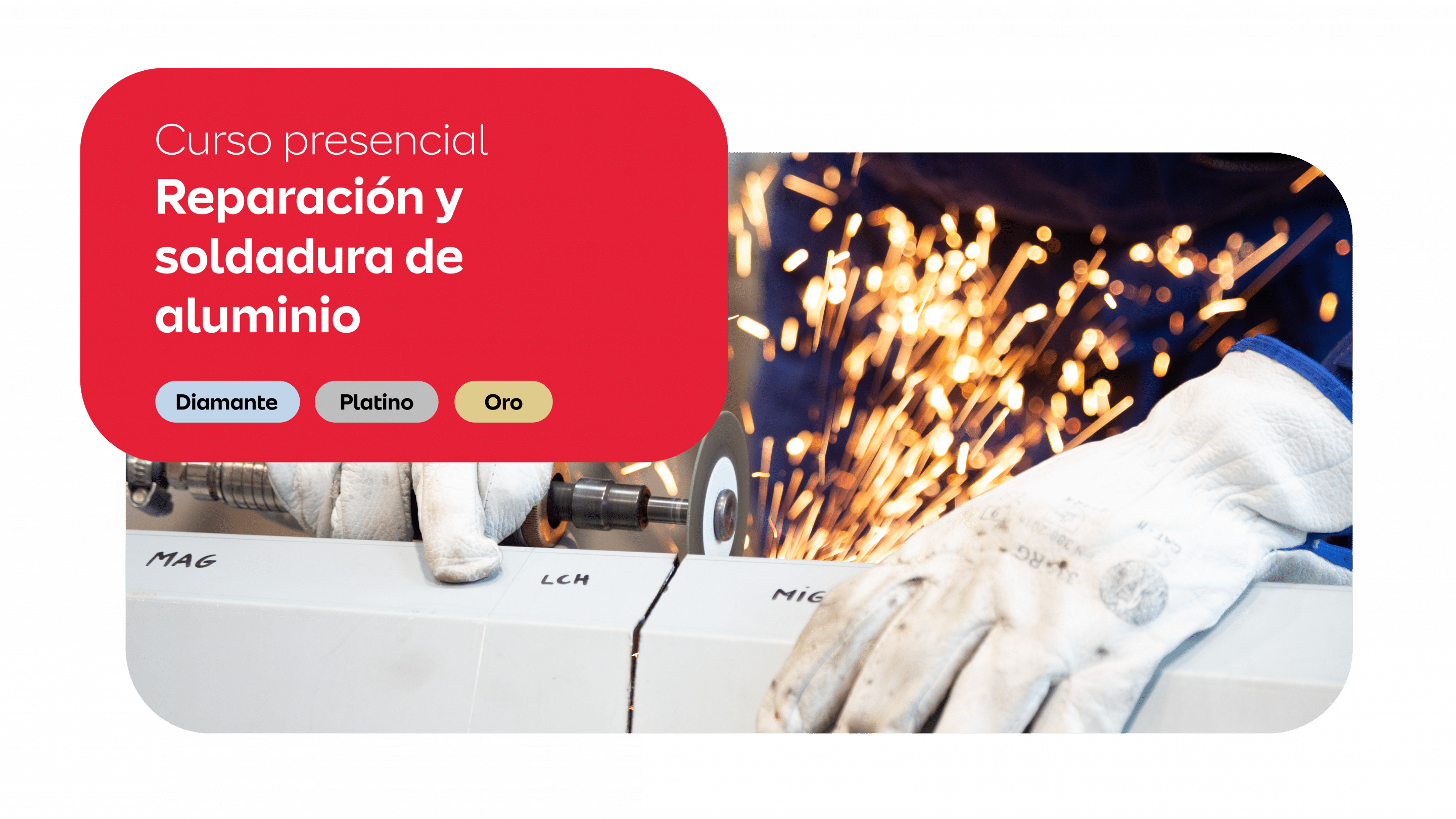 reparación y soldadura de aluminio