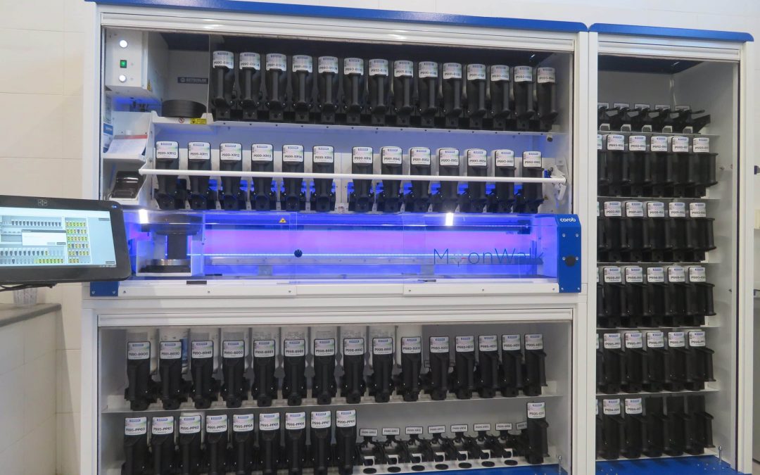 Sistemas tintométricos automáticos y semiautomáticos